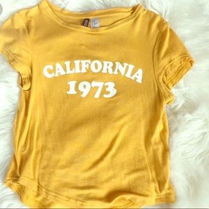 1973 Yellow California Tee